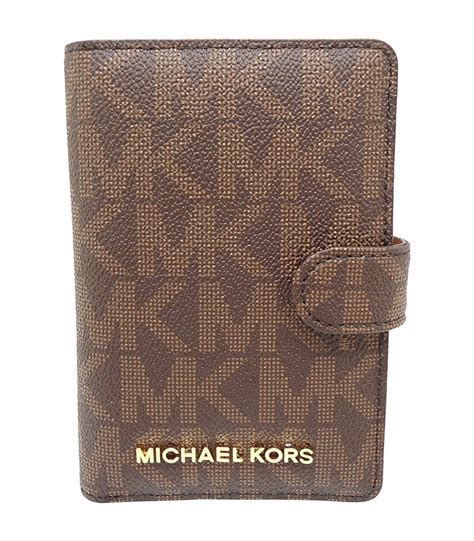 michael kors passport cover|mk passport holder.